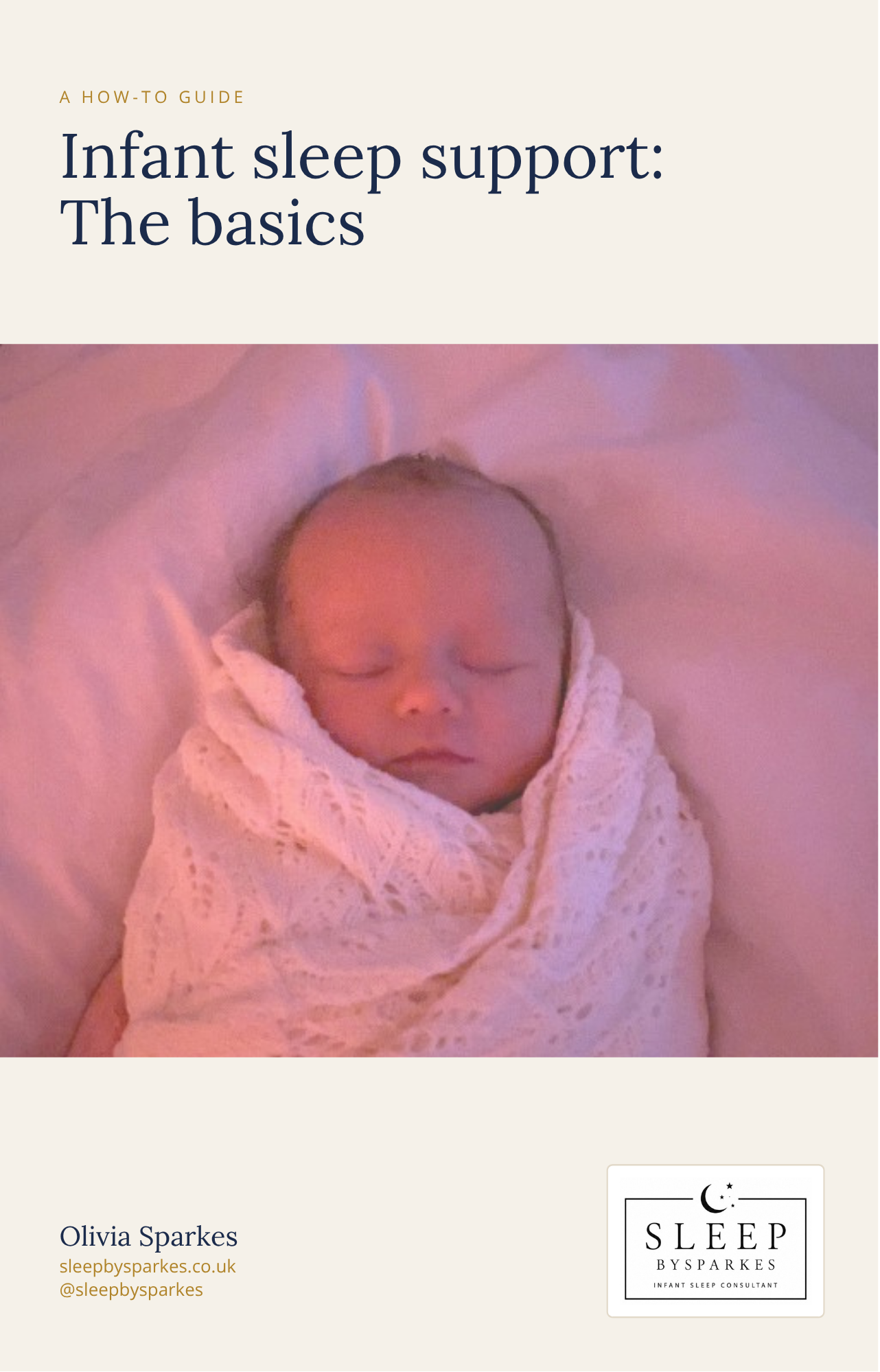 Infant Sleep Support: The Basics ebook cover